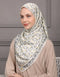 CARYS SQUARE SCARF (CREAM)